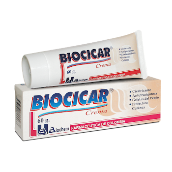 Biocicar Cre.Tub.X60g.   Bio Oxido De Zinc Calamina Alcohol Bencílico 