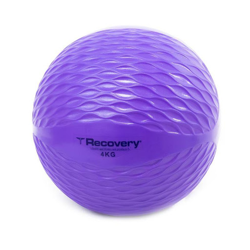 Bola Peso Medicinal 4Kg Bb0071 Recovery UN x 1 Diseñada para fortalecer brazos y piernas mediante ejercicios simples y progresivos. Ideal para rutinas de rehabilitación, entrenamiento funcional, medicina deportiva y actividades recreativas. Su dis