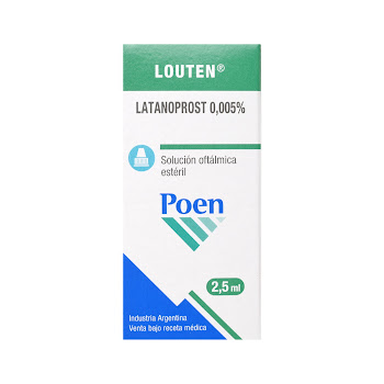 Louten Latanoprost 0.005% Megalabs Frasco x 2.5 ml  