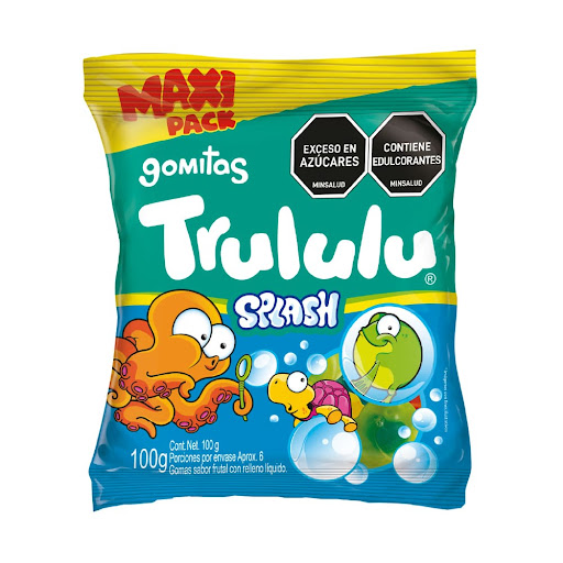 Gomitas Trululú Splash x   100 gr