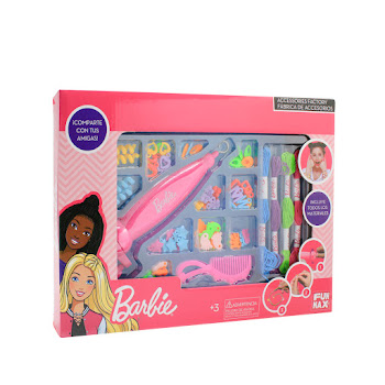 Set De Accesorios Para Cabello y Manillas Barbie x 1 und  
