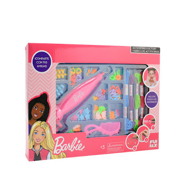Set De Accesorios Para Cabello y Manillas Barbie x 1 und  