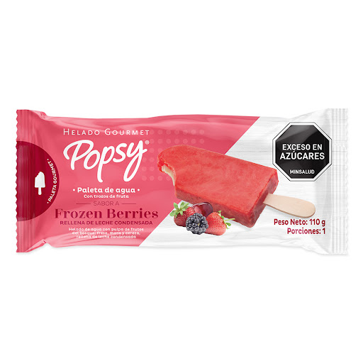 Paleta Popsy Sabor Frozen Individual x110gr