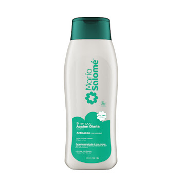 Shampoo Maria Salome Acción Diaria Anticaspa Sin Sal x 400 ml  