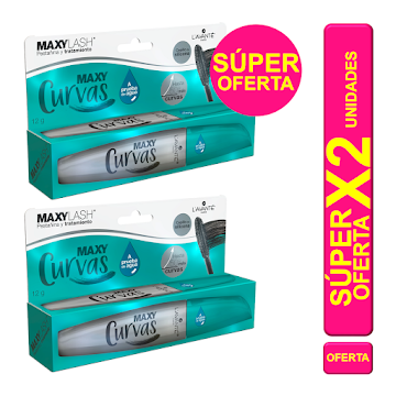  Pestañina Maxylash Maxy Curvas Water Proof 2 und x 12 gr undefined