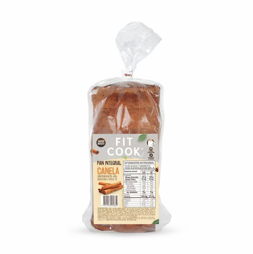 Pan buena vida canela Fitcook By Mary Mendez 440 gr x 1 Producto de panadería elaborado a partir de harinas integrales con adición de fibra prebiótica, fermentada por la incorporación de levaduras activas que en conjunto con los demás ingredientes logran u
