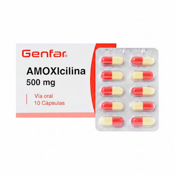 Amoxicilina 500 mg Genfar Fracción Blister x 10 Cápsulas  