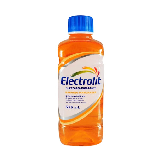 Electrolit Suero Rehidratante Naranja-Mandarina Frasco x 625 ml