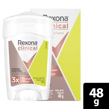 //DESODORANTE REXONA CLINICAL STRESS CONTROL X48G                         
