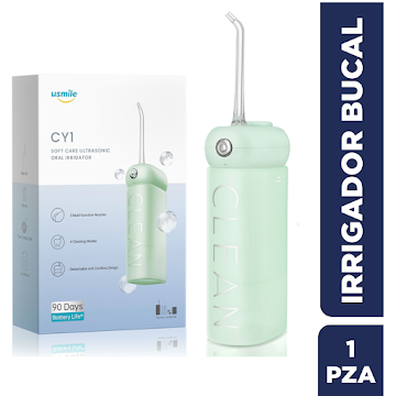 Irrigador Bucal De Agua   Usmile CY1 Verde x und  