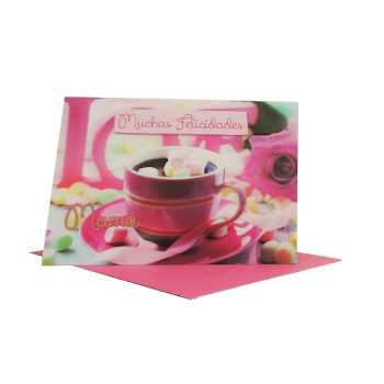 Tarjeta De Regalo Para Toda Ocasión Grande En Tercera Dimensión Motivos Surtidos x 1 und  