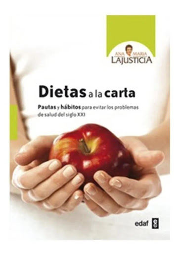 Dietas A La Carta Edaf Libro x 1 DIETAS A LA CARTA, PAUTAS Y HABITOSDietas a la carta es el libro que da respuesta al éxito y las demandas de los lectores a su autora durante décadas, preocupados por llevar y mantener unos correctos 