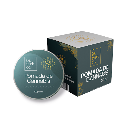 Pomada De Cannabis Cannabidiol 100 mg Be Think Do Frasco x 30 gr