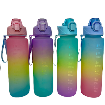 Termo De Agua Motivacional De 1000 Ml  