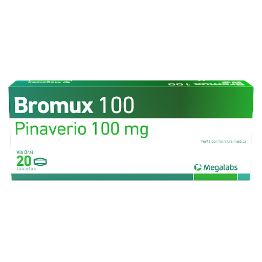 Bromux Pinaverio 100 mg Garmisch Caja x 20 Tabletas