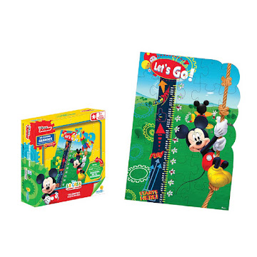 Solo Online Rompecabezas Mickey   Mouse  Tallimetro Mickey Club House  X 1 Unidad 