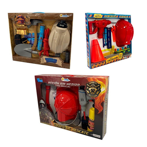 Oferta 2078 - Set De Construccion+Busqueda Del Tesoro+Equipo De Rescate RONDA CAJA x 1 Oferta 2078 - Set De Construcción +Búsqueda Del Tesoro +  Equipo De Rescate




Set De Construcción

Juego de herramientas  para que los niños puedan convertirse en pequeños constructores y explorar e