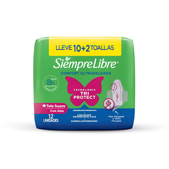 Toalla Higiénica Stayfree Adapt Plus Ultradelgada x 12 und  