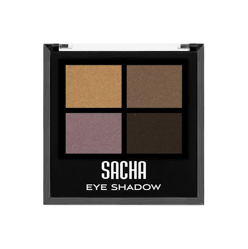 Kit De Sombras Quad Eye Shadow Metallic Medium X 7.5 Gr SACHA COSMETICS Estuche x 1 Colección intensa de sombras en polvo con tonos neutros, ricos y vibrantes. Están diseñados para lucir igualmente exquisitos en todos los tonos de piel, tienen un excelente poder de permanencia y se v