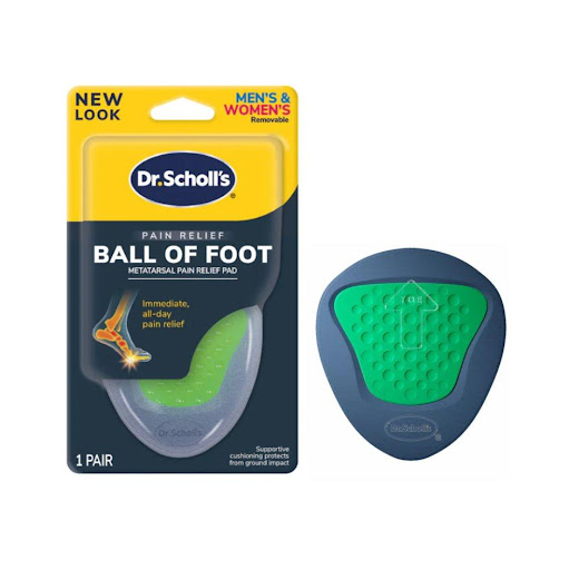 Almohadilla Plantar Metatarsal Dr. Scholl´s para alivio de presion y dolor Unisex x 2 Unid Dr. Scholl´s Caja x 2 La almohadilla para el metatarso Dr. Scholl’s Pain Relief está diseñada para quienes sufren dolor en la zona metarsal del pie debido a presión excesiva. Su amortiguación protege contra impactos y abso