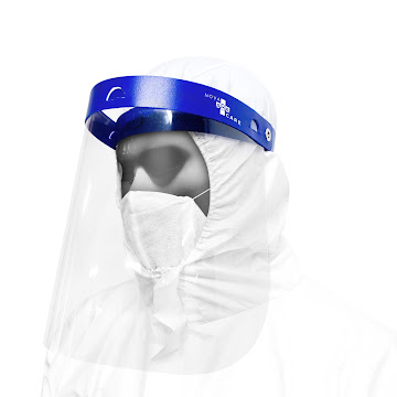 Máscara De Protección   Nova Care Con Visor En Pet X 1und 