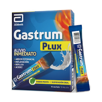 Gastrum Plux Hidrotalcita 500mg/5ml Fracción Sobre x 10 ml  