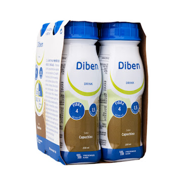 Bebida Diben Drink Sabor Capuchino Paca x4Uni cada una x200 Ml Fresenius Kabi  