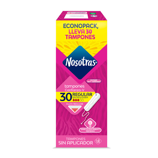 Tampón Nosotras Digital   Regular x 30 und