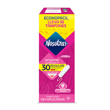 Tampón Nosotras Digital   Regular x 30 und  