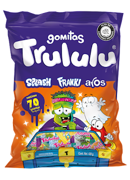 Gomitas Trululu Surtido Halloween Bolsa x 420 gr  
