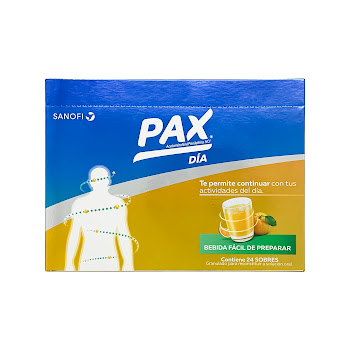 Pax Día Naranja Acetaminofén + Fenilefrina 500mg/10mg Eurofarma Sobre x 6 gr  