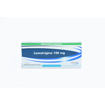Lamotrigina 100 mg Humax Caja x 30 Tabletas  