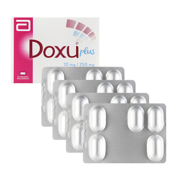 Doxu Plus Naproxeno + Hidrocodona 10mg/250mg Abbott x 20 Tabletas  
