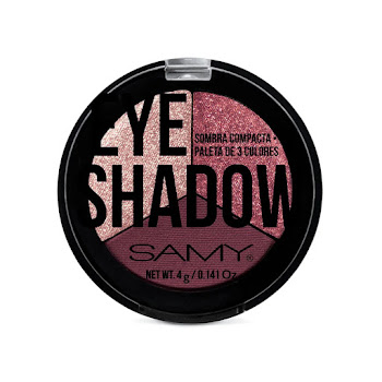 Sombra Samy Compacta Trío 24 Rose Glam x 4 gr  