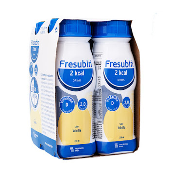 Bebida Fresubin Drink Vainilla 200 ml x 4 und  