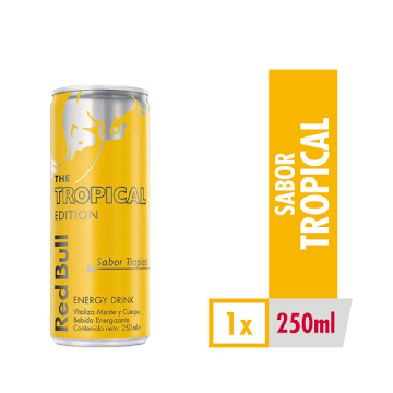 Bebida Energizante Red   Bull Tropical x 250Ml 