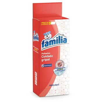 Pañuelos Familia Bolsillo Cuidado Gripal x 1 und  