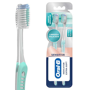 Cepillo de Dientes Oral-B Indicator Extra Soft Blíster x 2 und  