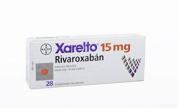 Xarelto 15mg.   Comprimido Caja x28Com. BAYER Rivaroxabán                