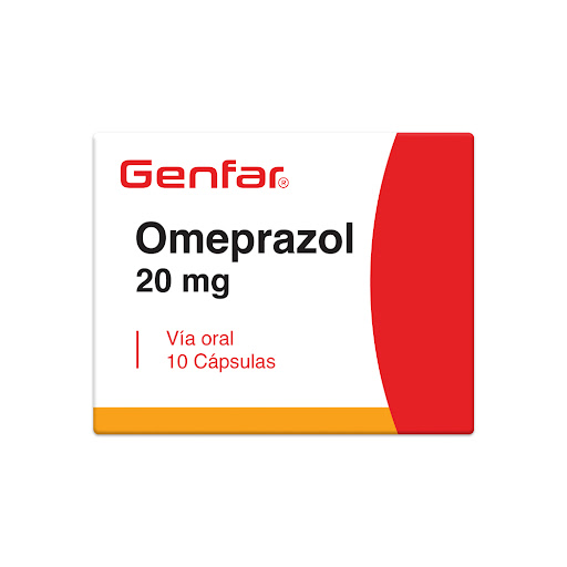 Omeprazol Genfar 20 mg Caja x 10 Cápsulas