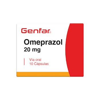 Omeprazol Genfar 20 mg Caja x 10 Cápsulas  
