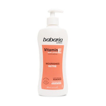 Loción Corporal Babaria Vitamina E x 400 ml  