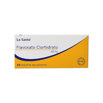Flavoxato Clorhidrato   200 mg La Sante Caja x 10 Tab  