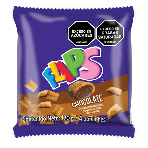 Cereal Flips Chocolate   x 120 gr