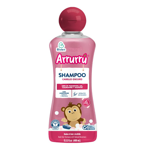 Shampoo Arrurru Cabellos Oscuros x 400 ml