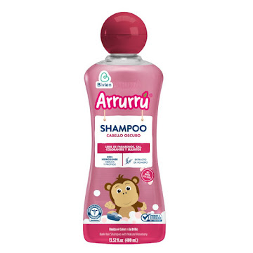 Shampoo Arrurru Cabellos Oscuros x 400 ml  