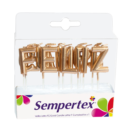 Velitas Sempertex Feliz Cumpleaños x 1 und