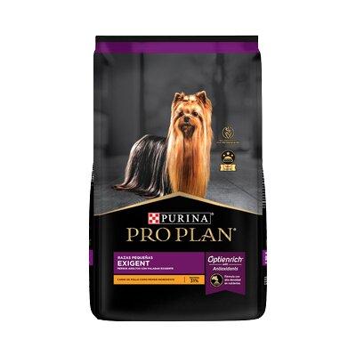 PRO PLAN C EXIGENT 1 KG PRO PLAN  x 1 Purina Pro Plan Exigent Small Breed con OptiEnrich� ofrece nutrición de vanguardia que satisface las necesidades específicas de perros adultos de razas pequeñas con paladares exigentes, para que alcan