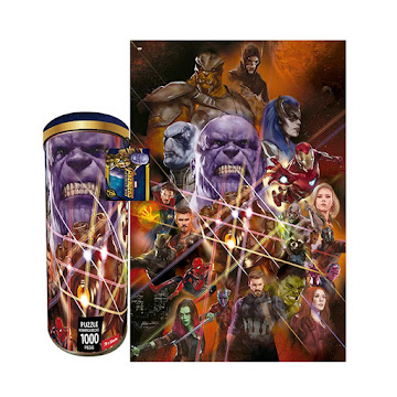 Solo Online Rompecabezas Avengers   Tubo Metalico Modelo 1 1000 Piezas  