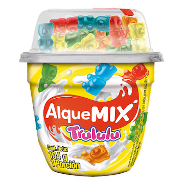 Bebida Láctea Alquemix Trululu Vaso x 104 gr  